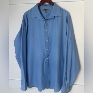 Express Sky Blue Men's Dress Shirt style size XL in great condition